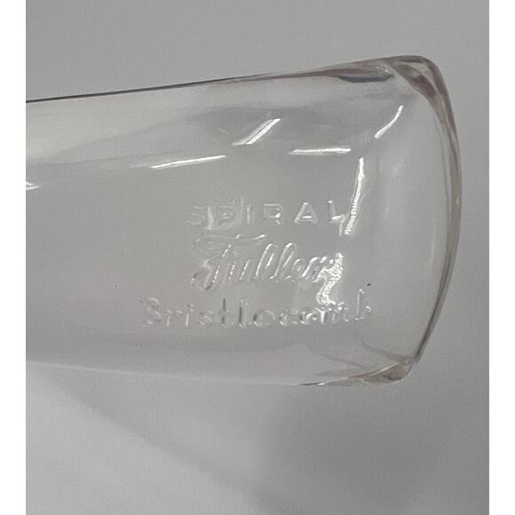 Vintage FULLER Crescent Bristlecomb #521 Hairbrush Lucite Nylon Bristles - Picture 5 of 16